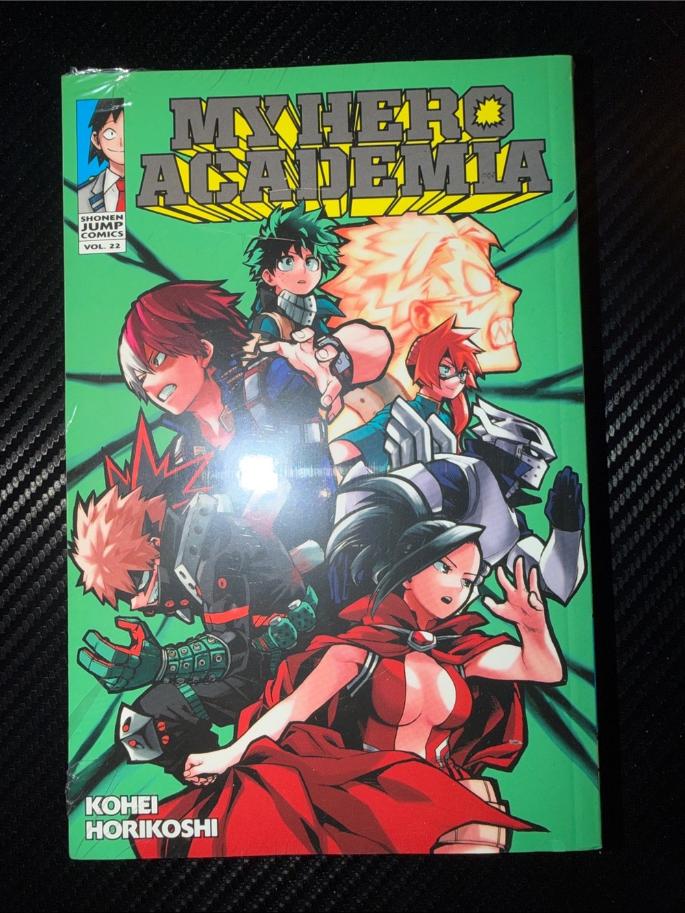 My Hero Academia Vol. 22 Manga - Green Cover